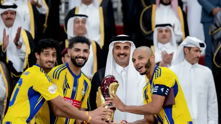 ياسين براهيمي يقود الغرافة للتتويج بكأس الأمير القطري بثلاثية رائعة