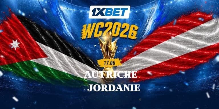 La sélection jordanienne affrontera l'Autriche lors de sa toute première participation à la Coupe du monde 2026, avec une couverture et des analyses exclusives proposées par 1xBet.