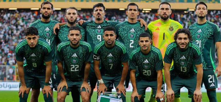 La liste complète de l'Algérie pour la Coupe du Monde 2026