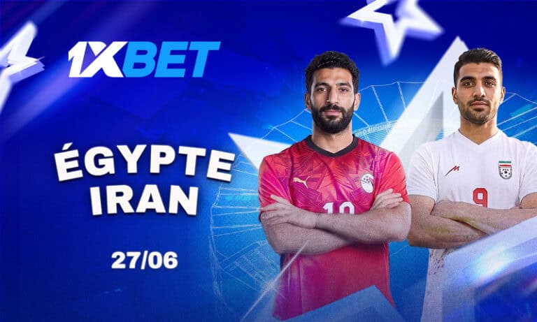 Un match décisif entre l'Égypte et l'Iran lors de la Coupe du monde 2026, avec une couverture et des analyses exclusives de 1xBet, ainsi qu'une lutte acharnée pour la qualification aux phases éliminatoires.