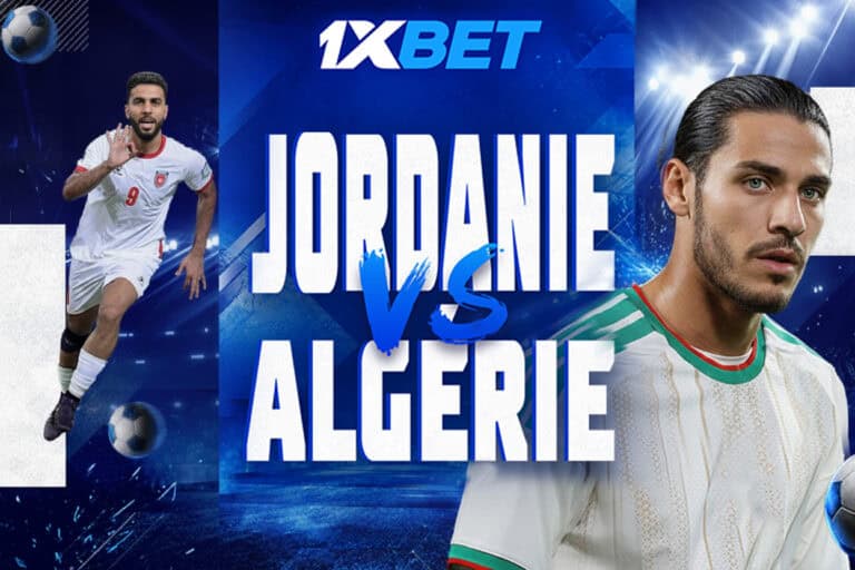 Un affrontement de haut vol entre la Jordanie et l'Algérie lors de la Coupe du monde 2026, avec une couverture et des analyses exclusives de 1xBet, ainsi qu'un duel décisif pour la qualification.