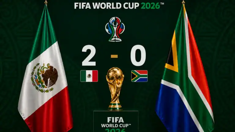 المكسيك تستهل كأس العالم 2026 بفوز على جنوب إفريقيا