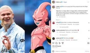 Haaland s'exprime sur la comparaison qui a été faite entre lui et le personnage de dessin animé « Boo »