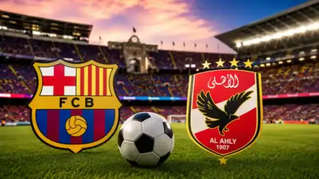 موعد مباراة برشلونة والأهلي في كأس خوان غامبر 2026