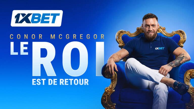 Le retour du roi. Conor McGregor, nouvel ambassadeur de 1xBet Global